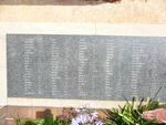 3. Plaque with list of names