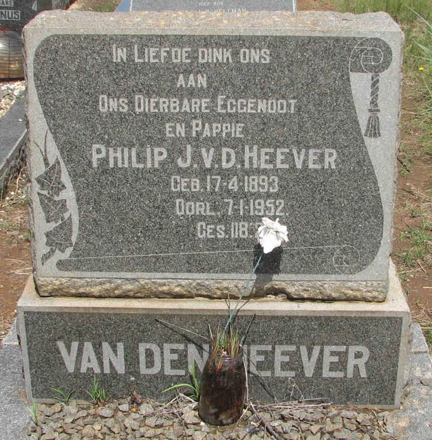 HEEVER Philip, van den 1893-1952