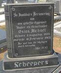 SCHEEPERS Esias Michael 1895-1963