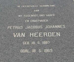 HEERDEN Petrus Jacobus Johannes, van 1887-1969