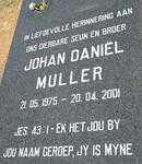 MULLER Johan Daniel 1975-2001