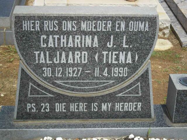 TALJAARD Catharina J.L. 1927-1990