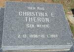THERON Christina E. nee MEYER 1906-1988