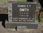 SMITH George C.T. 1922-1965 & Winnie 1925-1989