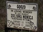 GQOZO Zoliswa Monica 1975-2005