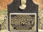 SIBENGILE Nomangesi Maria 1937-2012