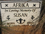AFRIKA Susan 1943-2003