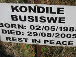KONDILE Busiswe 1985-2005