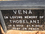 VENA Thobelani 2012-2012
