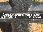 WILLIAMS Christopher 1975-2012