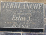 TERBLANCHE Esias J. 1909-1998