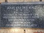 WALT Jolin, van der 2001-2001