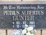 GUNTER Petrus Albertus 1961-2007