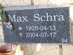 SCHRA Max 1928-2004