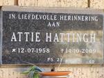 HATTINGH Attie 1958-2009