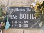 BOTHA Irene 1923-2000