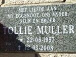 MULLER Tollie 1957-2008