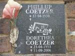 COETZER Phillip 1950- & Dorothea 1953-2006