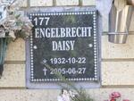 ENGELBRECHT Daisy 1932-2005