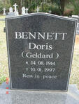 BENNETT Doris nee GELDARD 1914-1997