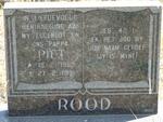 ROOD Piet 1959-1991