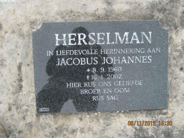 HERSELMAN Jacobus Johannes 1960-2002