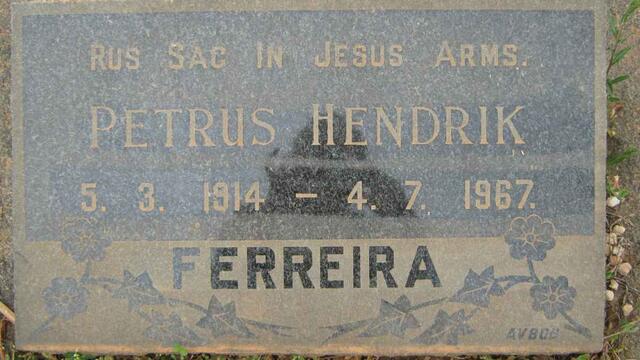 FERREIRA Petrus Hendrik 1914-1967