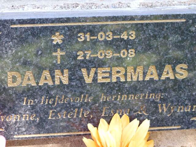 VERMAAS Daan 1943-2008
