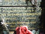 GERMISHUYS Olive Susanna 1933-2010