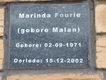 FOURIE Marinda nee MALAN 1971-2002