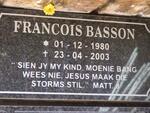BASSON Francois 1980-2003