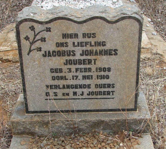 JOUBERT Jacobus Johannes 1908-1910