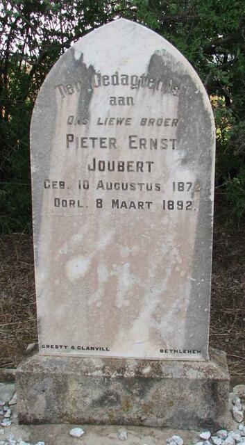 JOUBERT Pieter Ernst 1872-1892