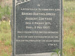 COETZEE Barend Bartholomeus Joubert 1871-1937 & Rosa Hermina v. SCHALKWYK 1872-1970