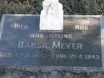 MEYER Babsie 1937-1942