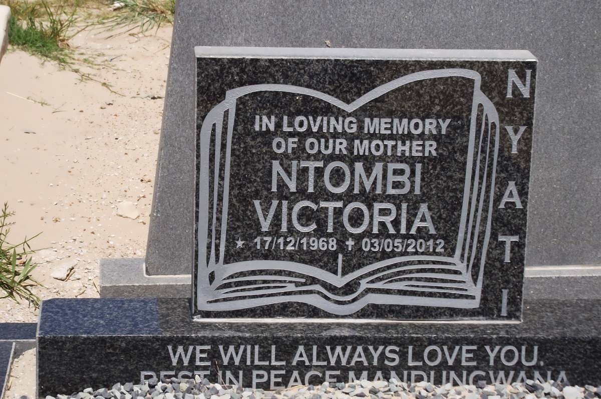 NYATI Ntombi Victoria 1968-2012