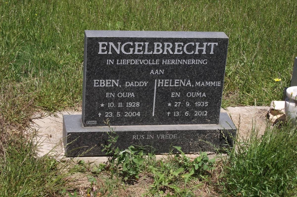 ENGELBRECHT Eden 1928-2004 & Helena 1935-2012