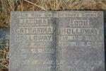 HOLLOWAY Eddie 1884-1951 & Jacoba Catharina KOEN 1886-