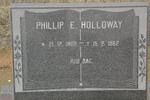 HOLLOWAY Phillip E. 1909-1962