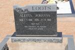 LOOTS Aletta Johanna 1888-1969