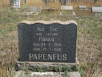 PAPENFUS Frikkie1949-1950