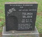 VILJOEN Yolinda 1972-1973