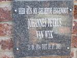WYK Johannes Petrus, van 1914-2005