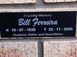 FERREIRA Bill 1928-2009