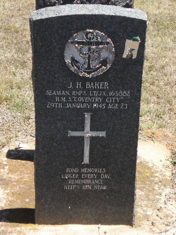 BAKER J. H. -1945