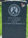 CAALSEN A. J. -1945