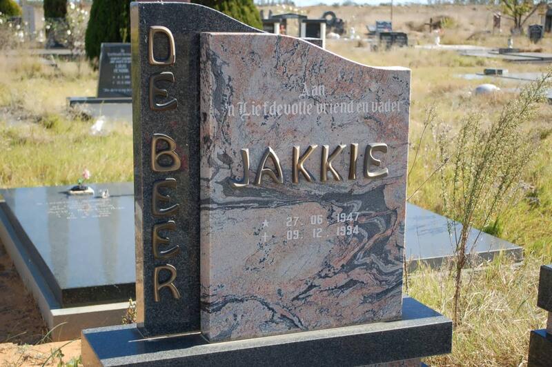 BEER Jakkie, de 1947-1994