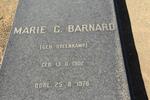 BARNARD Marie G. nee STEENKAMP 1902-1978