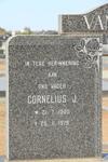 ASWEGEN Cornelius J., van 1905-1979