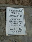 ROELOFSE Kerneels 1927-1992